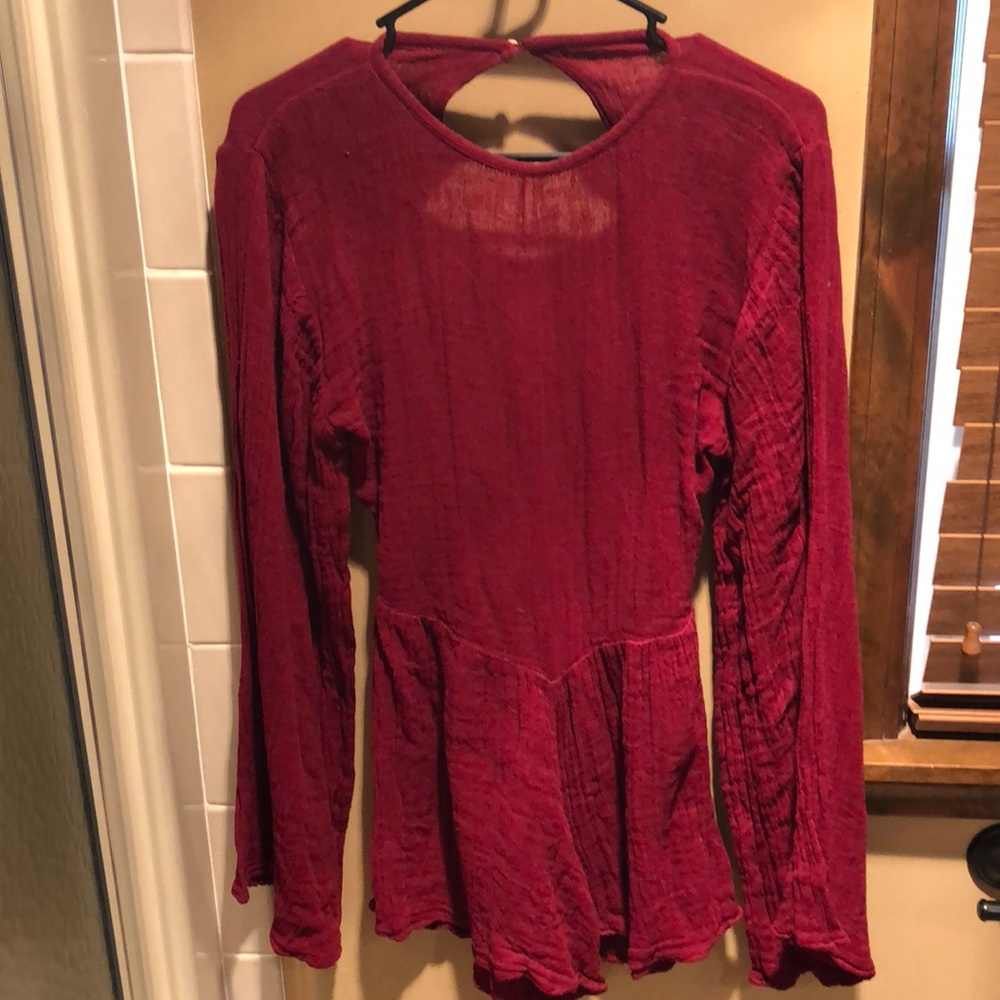 Jen’s Pirate Booty Red Jumpsuit NWOT